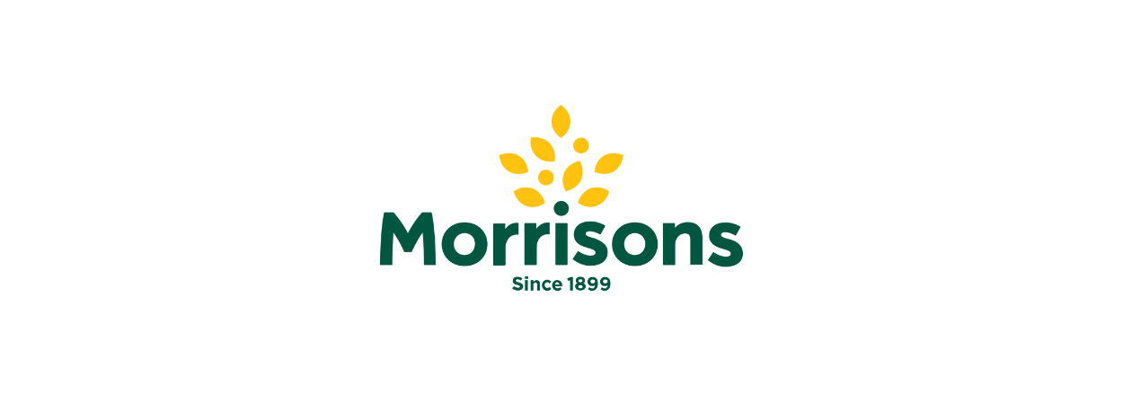Morrisons logo white