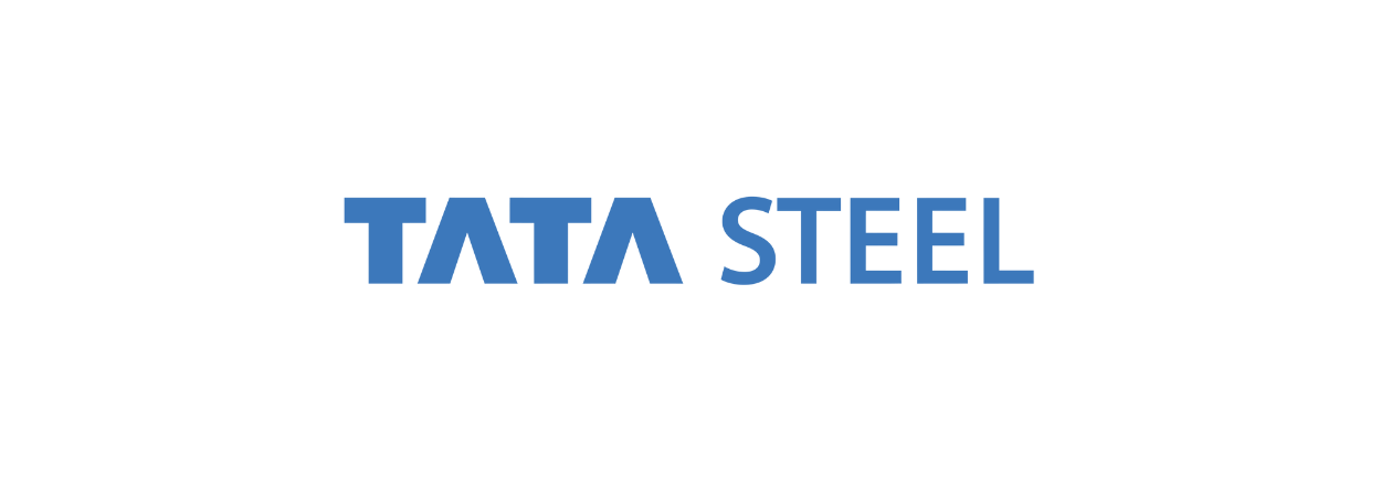 TATA steel logo white